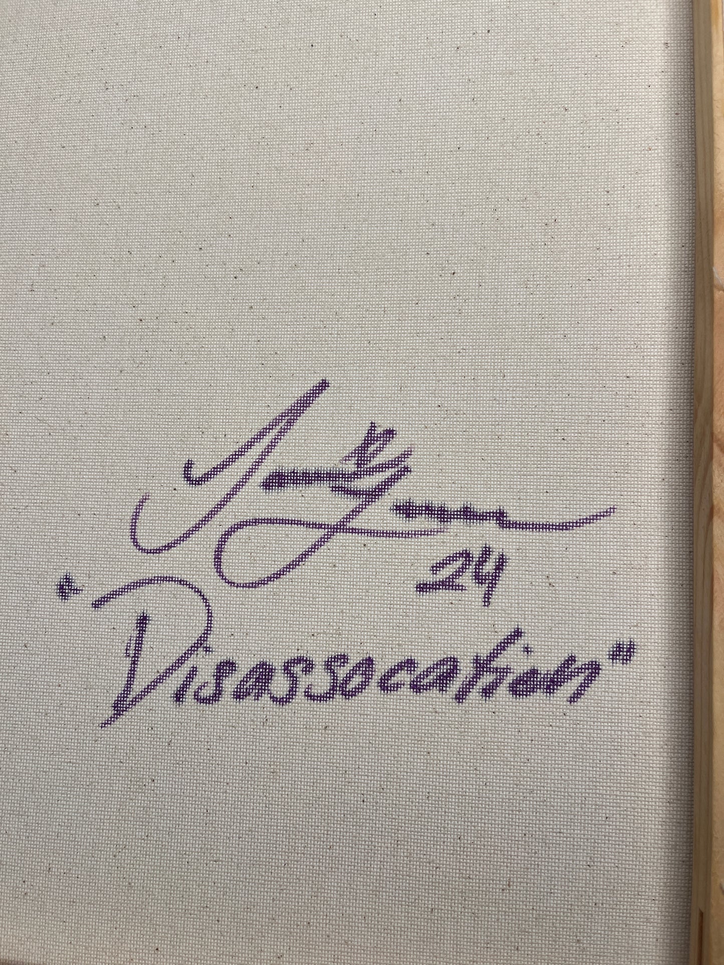 Disassociation